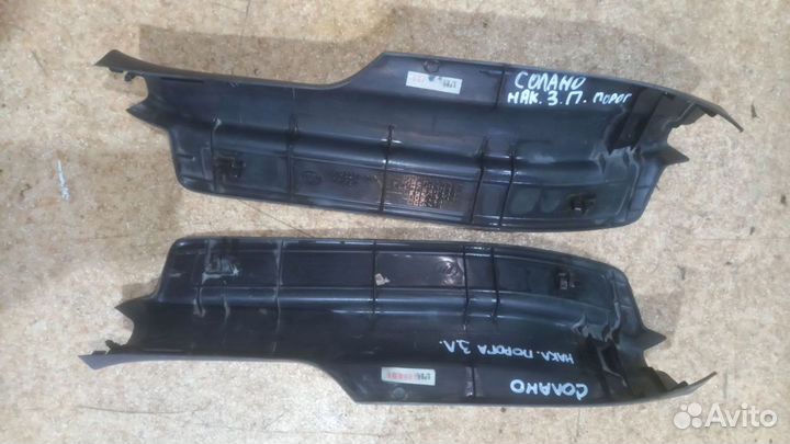 Накладка на порог задняя Lifan Solano I 620 2011