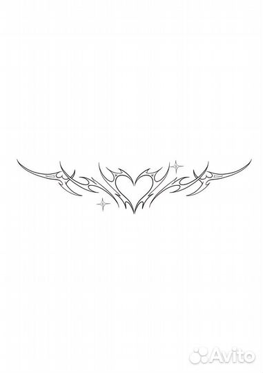 Модель на тату