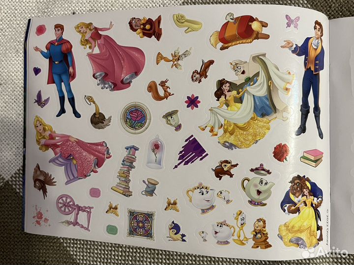 Альбом наклеек Принцессы Дисней