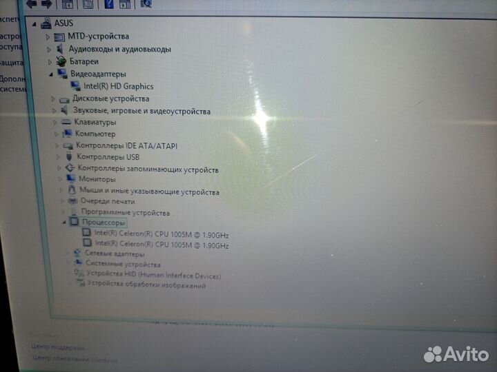 Ноутбук asus x 501A