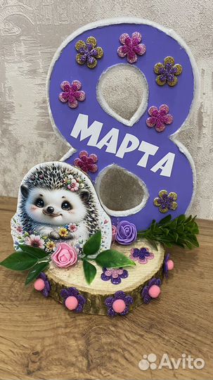 Поделка на 8 марта