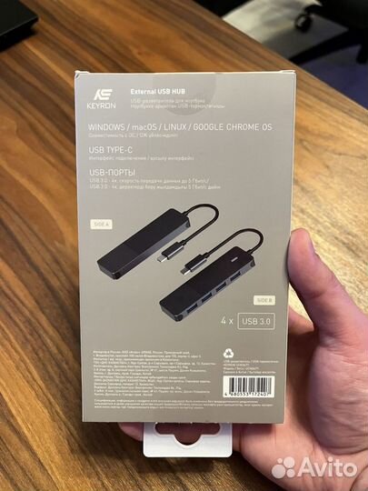 USB-разветвитель keyron UCN3477