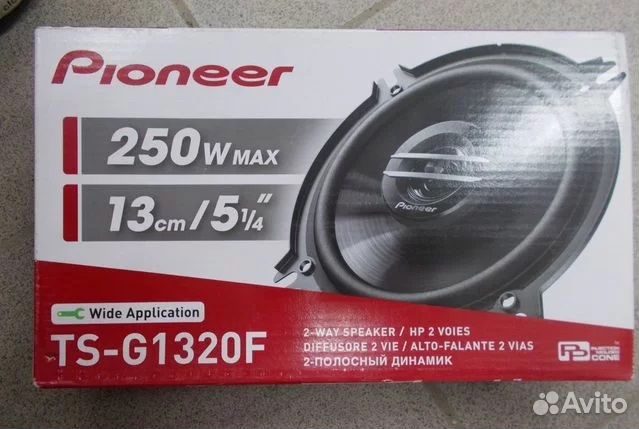 Колонки (13 см) Pioneer TS-G1320F