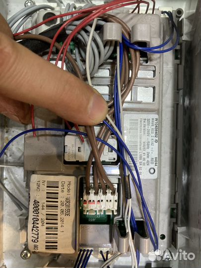 Панель стиральной машины Bosch WOR20155OE в сборе