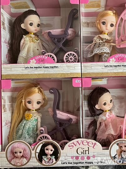 Набор из 4 х кукол