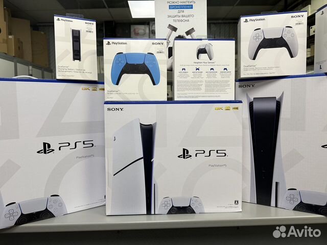 Sony Playstation 5 ps5 новая + 1000 игр объявление продам