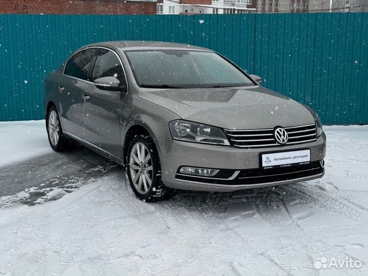 Volkswagen Passat 1.8 AMT, 2012, 204 500 км