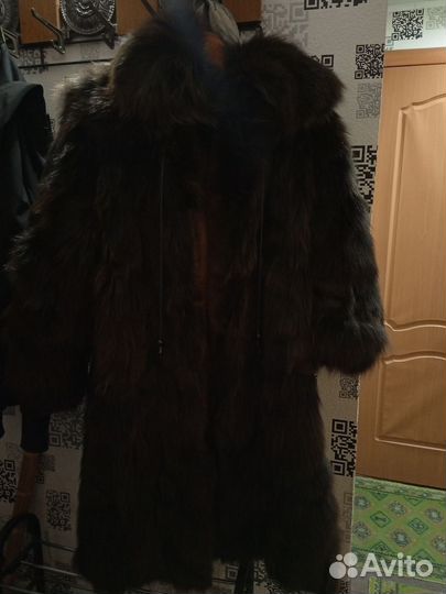 Шуба из медвежьей шерсти