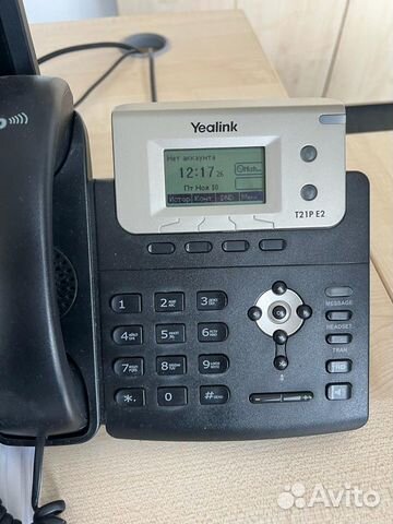 Телефон Yealink T21P E2 объявление продам