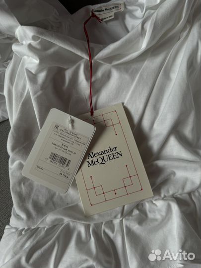 Alexander mcqueen футболка блуза