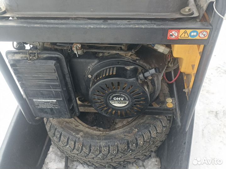 Бензогенератор кипор 6500е