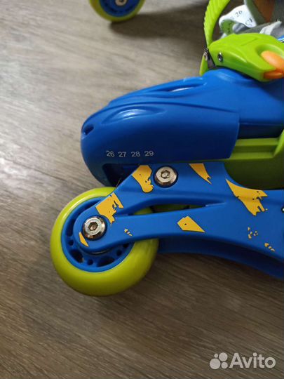 Раздвижные роликовые коньки 2 в1 (26-29 размер)