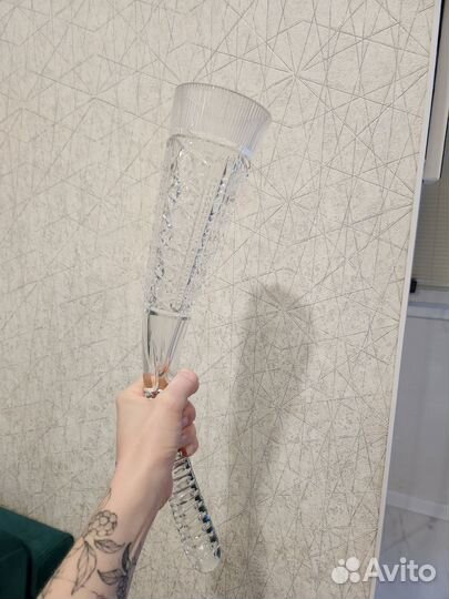 Рог изобилия из Чешского хрусталя ручной работы