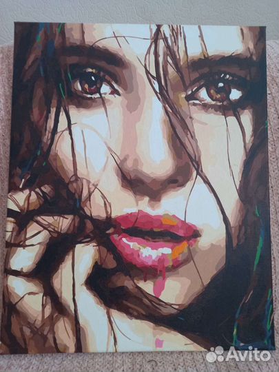 Картина по номерам готовая