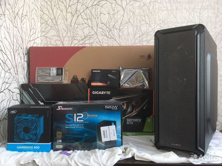 Сборка компьютера на заказ и обслуживание