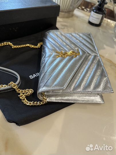 Клатч Saint Lauren ysl cassandra envelope