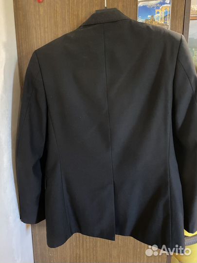 Пиджак мужской черный классический