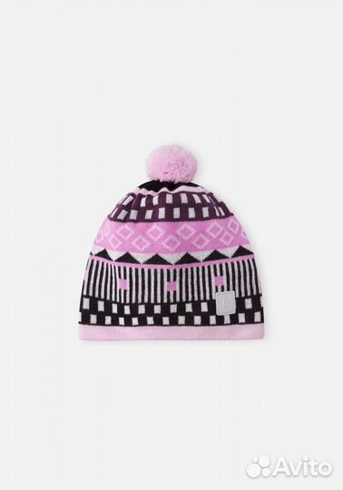 Шапка-бини Reima Tipla Розовая 52