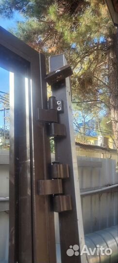 Ворота алюминиевый металлопрофиль 4,5*2,16