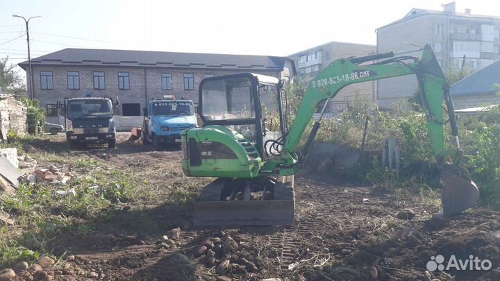Услуги мини экскаватора