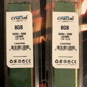 Crucial 2666 ddr4 2x8 16gb