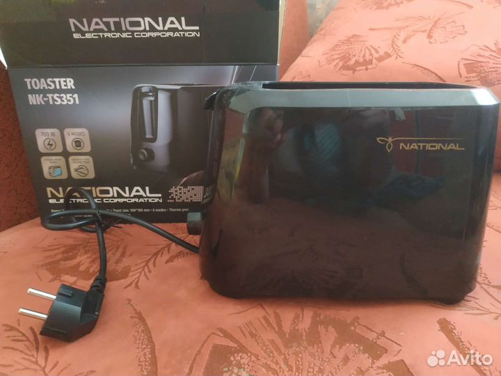 Тостер новый
