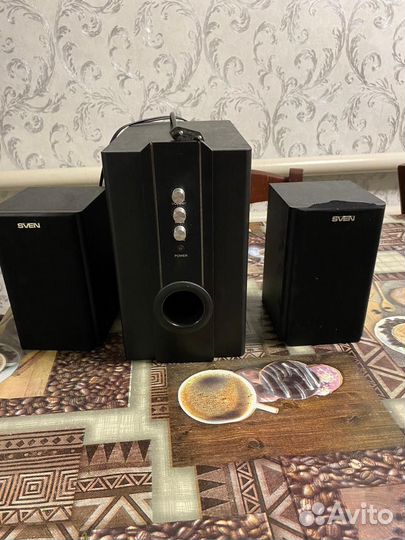 Колонки с сабвуфером sven sps 820