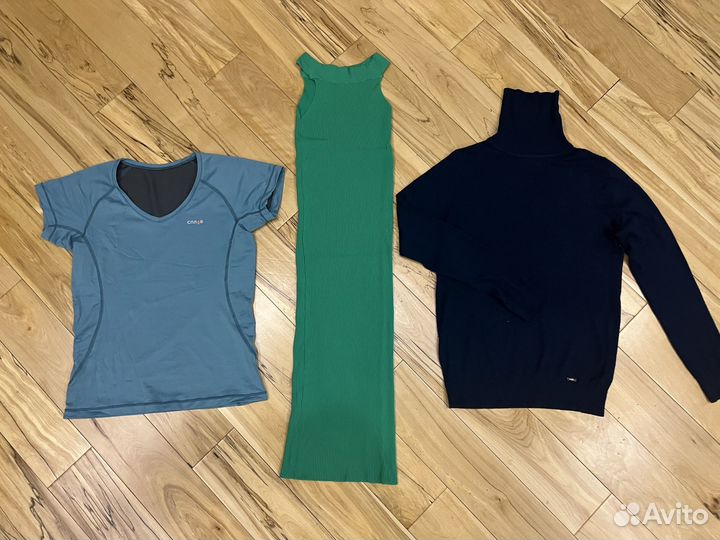 Большой пакет вещей 42 (S), есть бренды