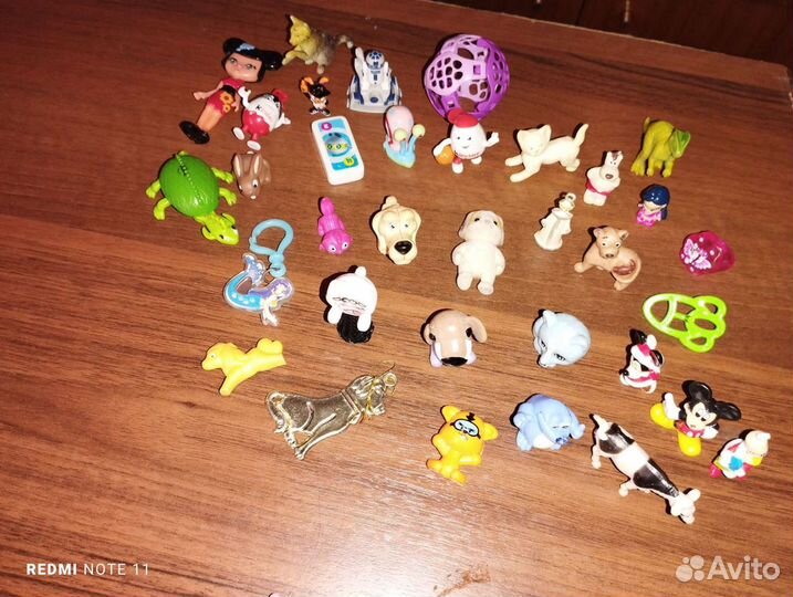 Фигурки из киндера сюрприза