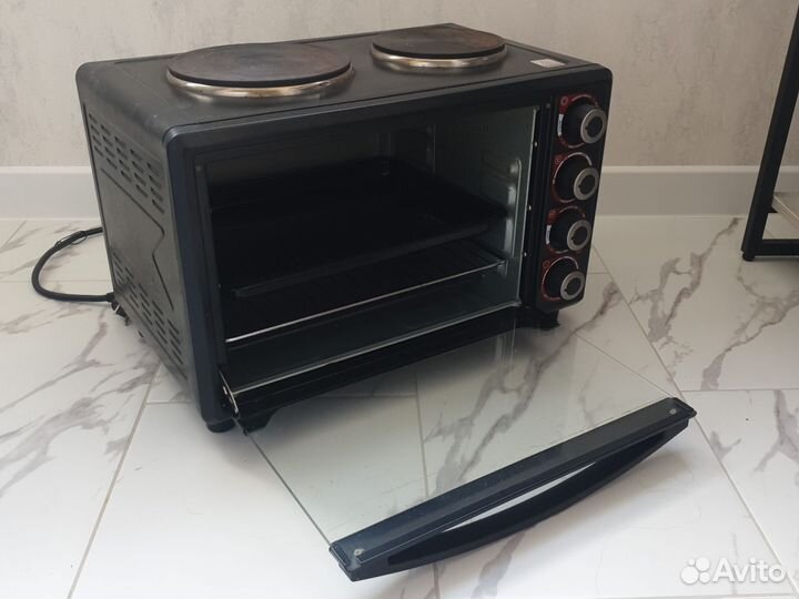 Электрическая мини печь духовка бу