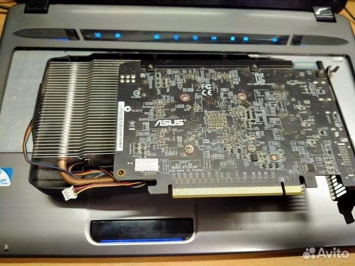 Asus hd 7770 1gb gddr5 + охлад нет изо