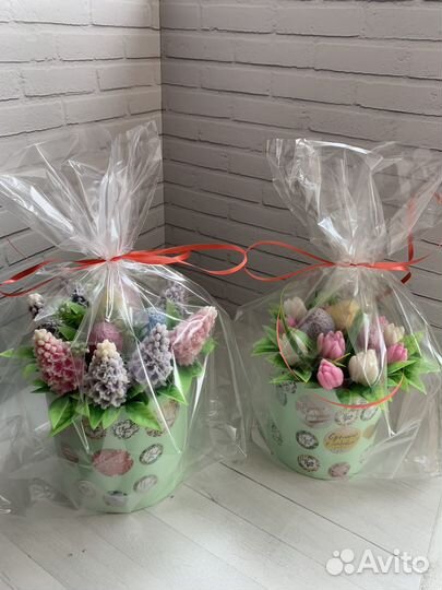 Мыло ручной работы,букеты, прекрасный подарок