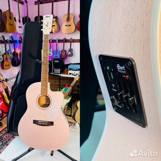 Электроакустическая гитара Cort Новая