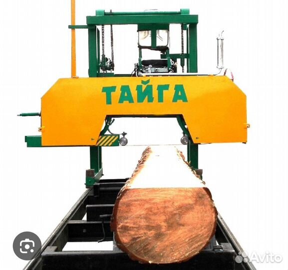 Ленточная пилорама тайга