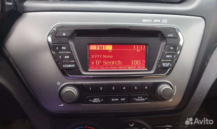 Штатная магнитола на kia rio 3