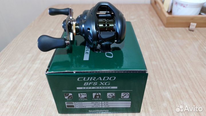 Мультипликаторная катушка Shimano Curado BFS