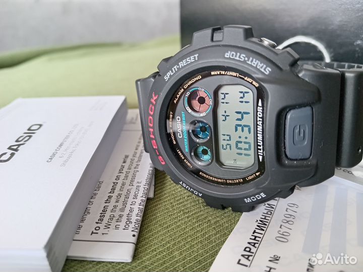 Наручные часы casio G-Shock DW-6900-1