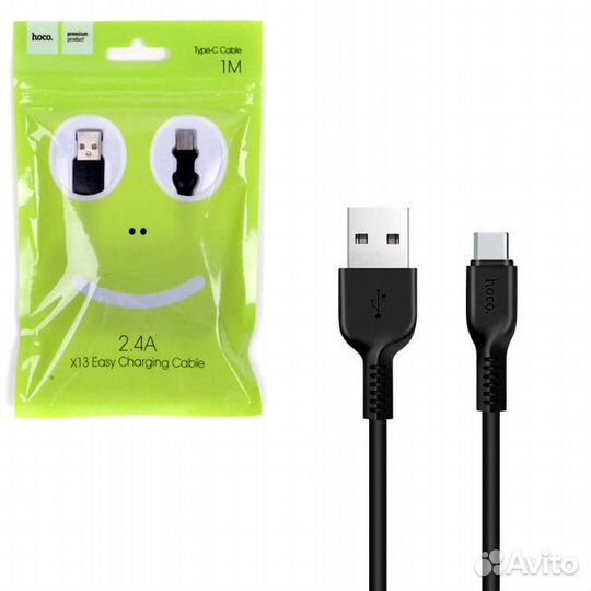 Hoco Кабель Type-C 1м (X13 TC)