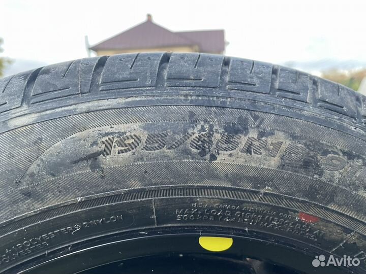 Запасное колесо polo/rapid/fabia/octavia