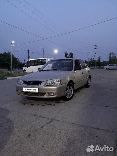 Hyundai Accent 1.5 AT, 2005, 213 000 км