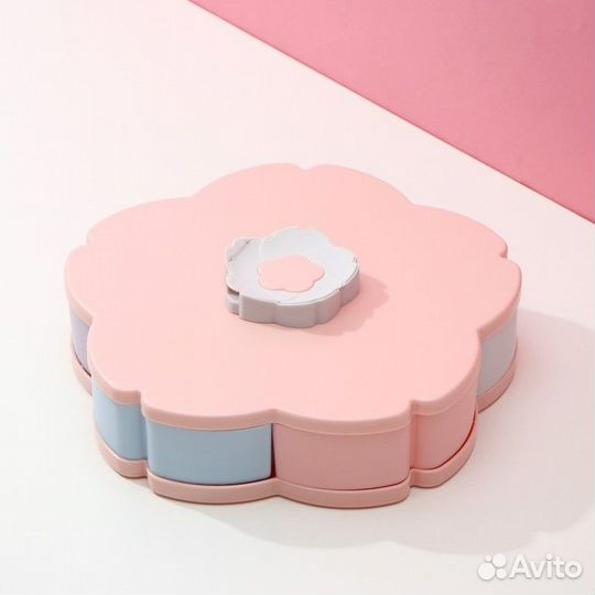 Менажница раздвижная «Цветок», 278,5 см, цвет микс