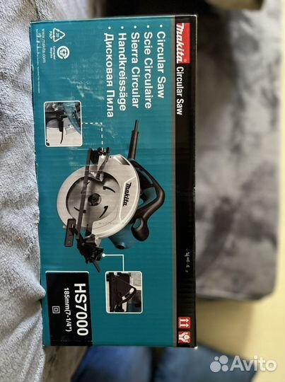 Циркулярка makita hs7000 185мм