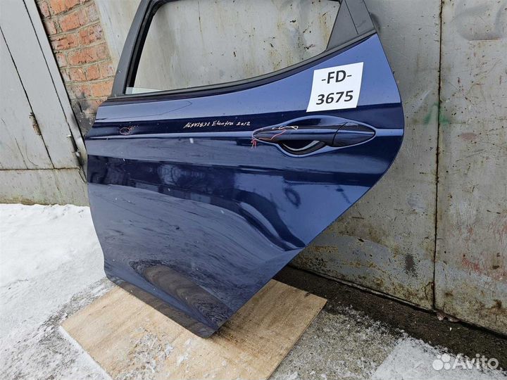 Дверь задняя левая Hyundai Elantra MD 2010-2015