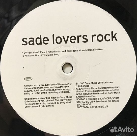 Виниловая пластинка Sade – This Far