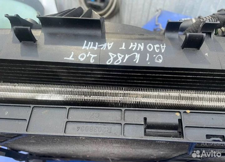 Касета радиаторов Opel insignia 2L бенз A20NHT