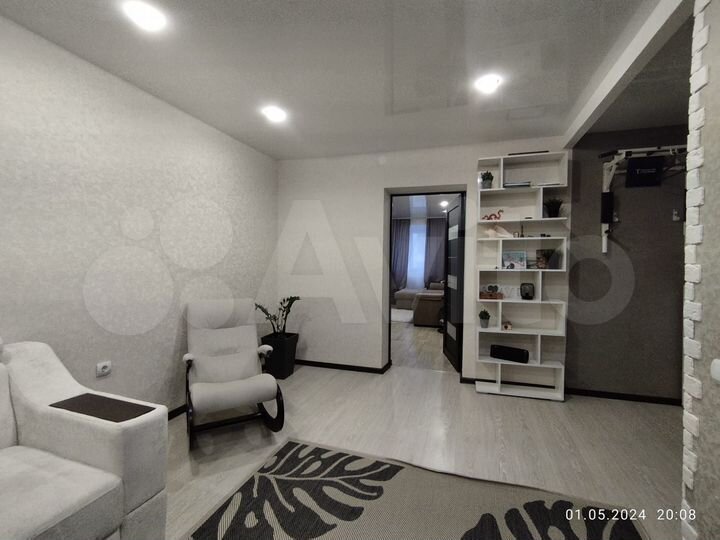 2-к. квартира, 44,8 м², 3/5 эт.