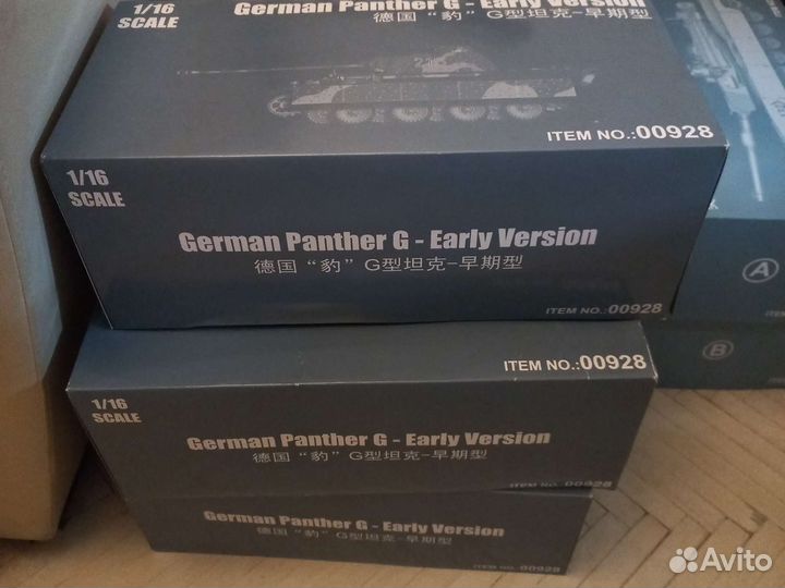 Модель Pantera ausf G 1:16 ранняя версия