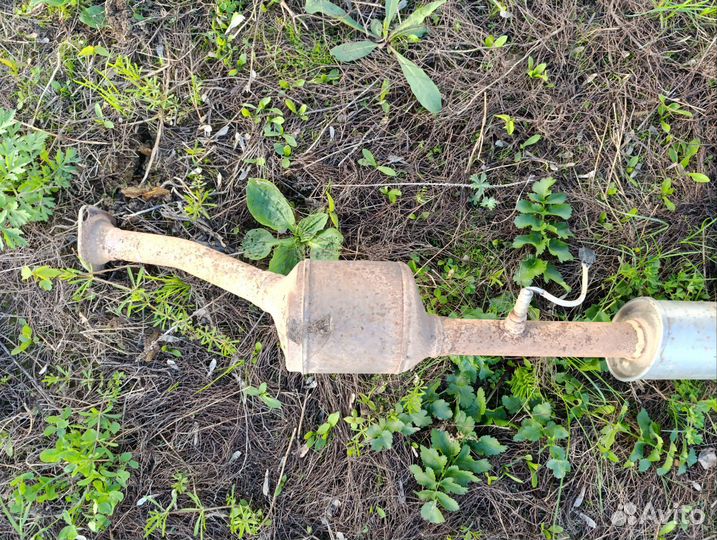 Nissan almera g15 глушитель с катализатором