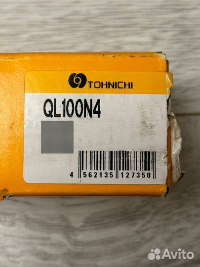 Динамометрический ключ Tohnichi QL100N4
