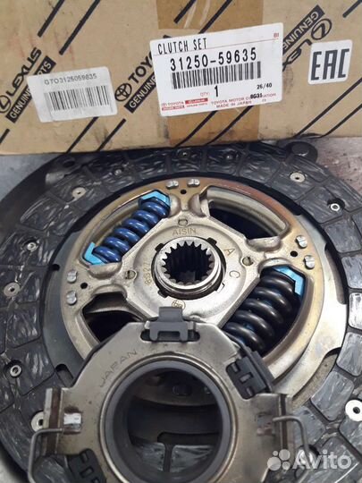 Сцепление тойота ярис